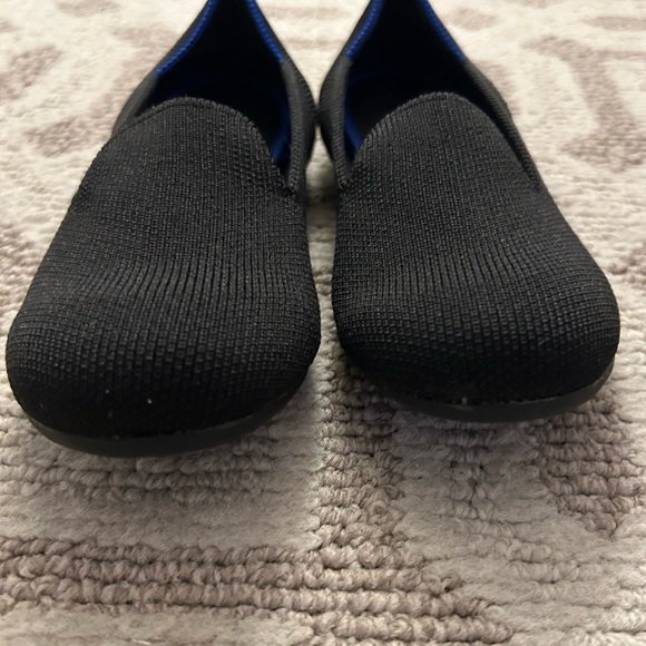 Rothy's Loafers Kids 13K Slip On Girls Youth Shoes Round Toe Black Casual Flats - Picture 4 of 8